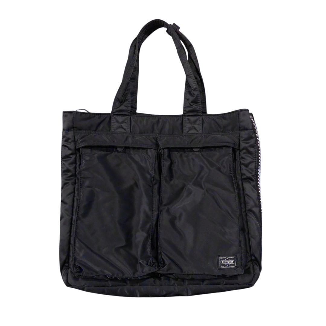 【極美品】ポーター タンカー 2way トートバッグ ナイロン ブラック A4可 TANKER(タンカー) 2WAY TOTE BAG | 吉田カバンホームページ | YOSHIDA