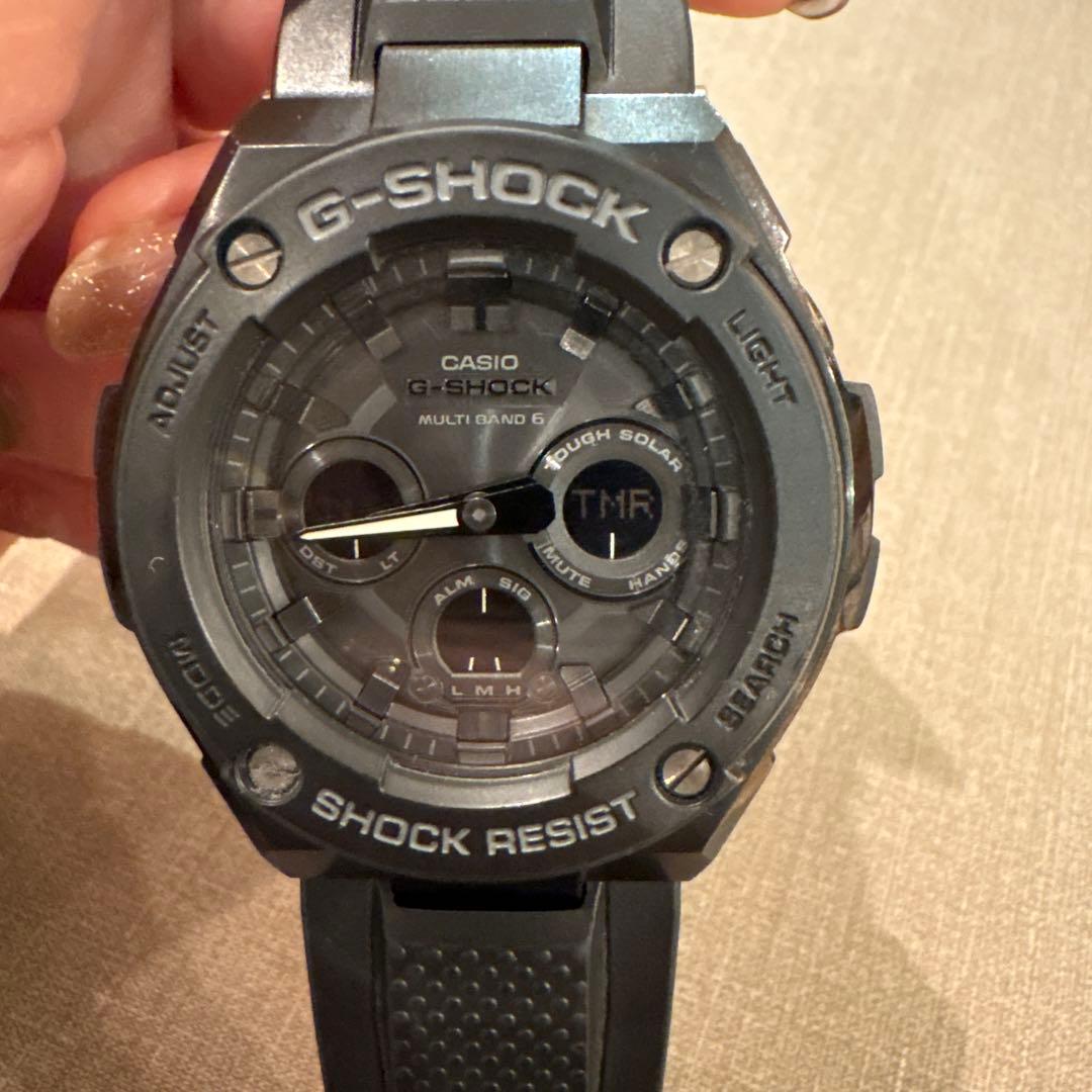 hiroG-SHOCK GST-W300Gブラック GST-W300G-1A1JF | CASIO