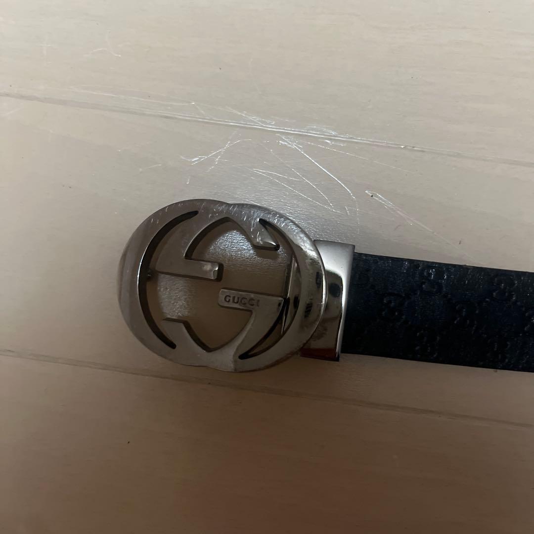 GUCCI GGバックル 黒レザー ベルト 楽天市場】グッチ GUCCI メンズ 小物 ベルト レザーベルト ロゴ GGロゴ