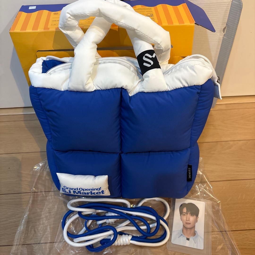 super junior20周年　SJ market 2wayバッグ　箱付き SUPER JUNIOR 20th ANNIVERSARY EXHIBITION SUPER RECORDS GOODS