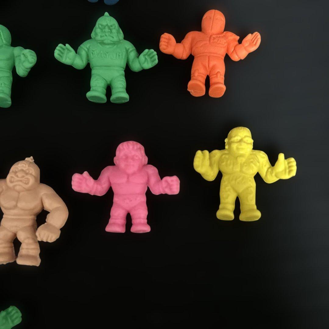 激レア ミニキン消し 19点 肌色 ウルフマンあり