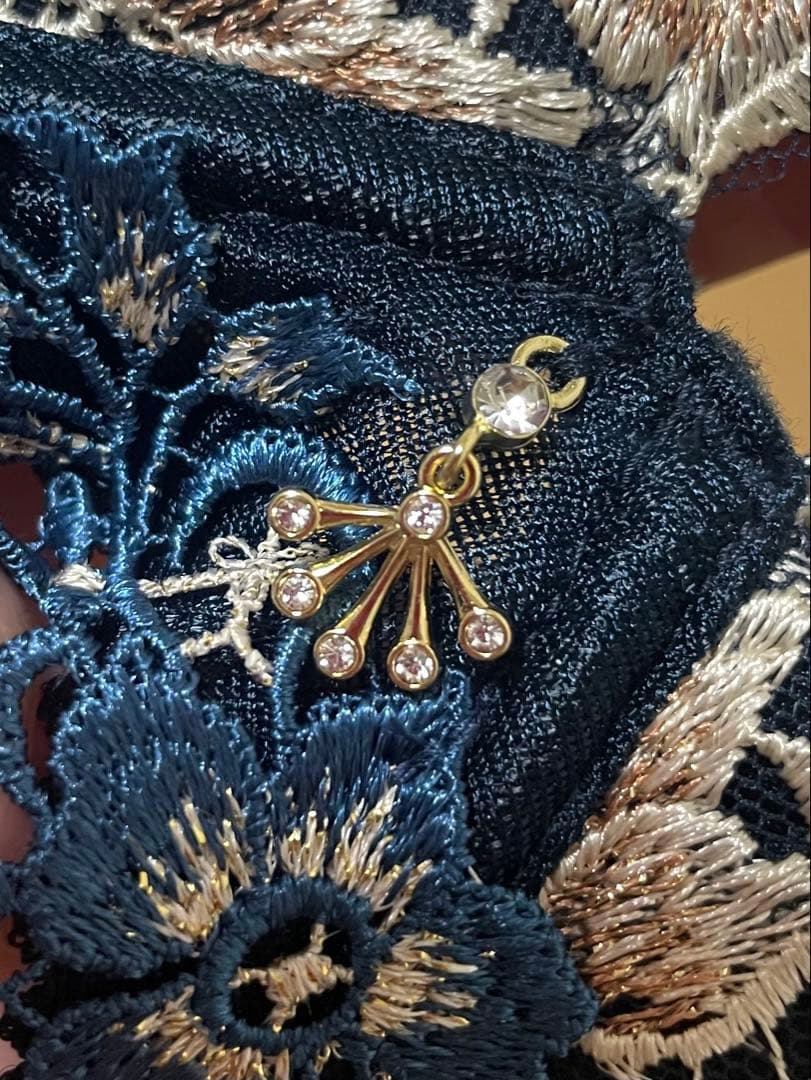 限定商品新作salute 新品未使用タグ付き 28グループ ブラショーツセット紺