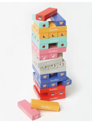 ファミリア ノベルティ バランスゲーム ジェンガ - メルカリ