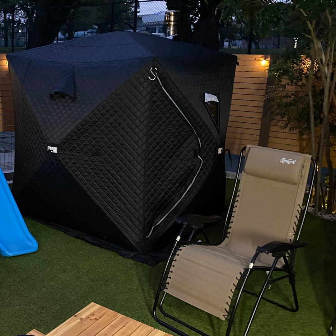 テントサウナセット一式　中古 テントサウナ ICOYA(2連) ストーブセット(中古品)｜トレーニングマシン