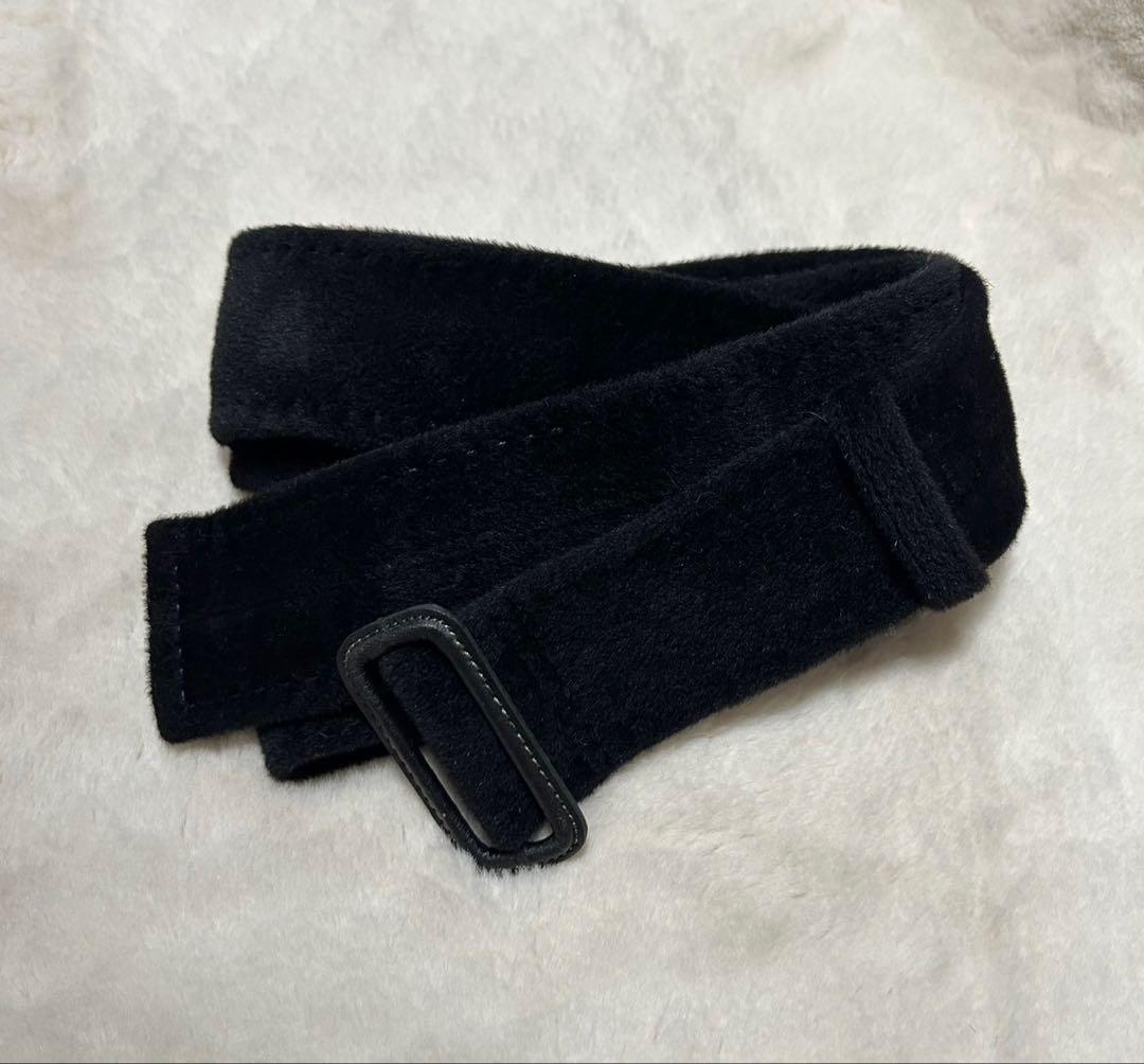 COMME CA DU MODE/ステンカラーコート/sizeL/黒/アンゴラ ファッション