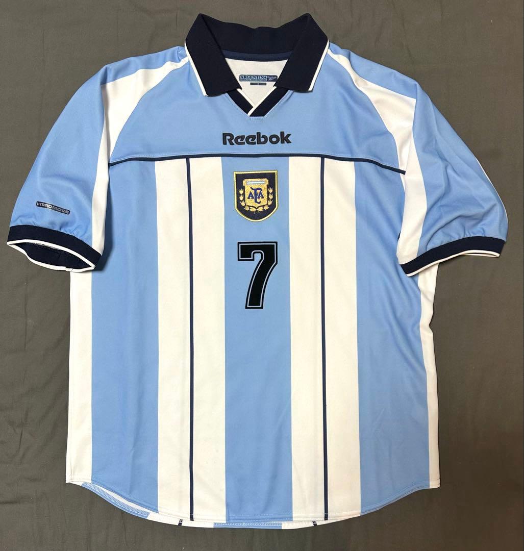 2000年 アルゼンチン代表 ユニフォーム サビオラ Mサイズ - メルカリ