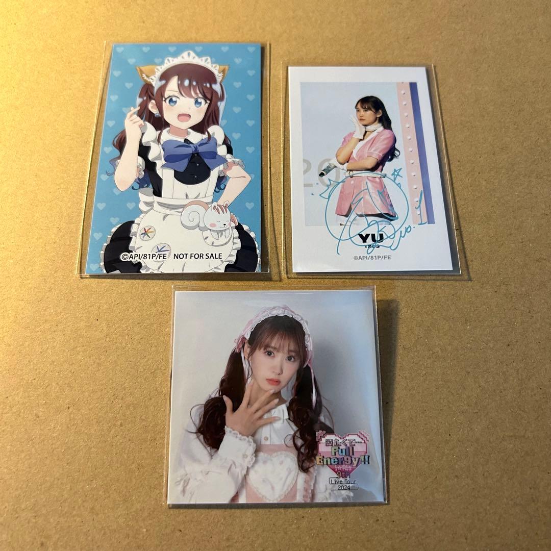 i☆Ris 芹澤優 カード ステッカー - メルカリ