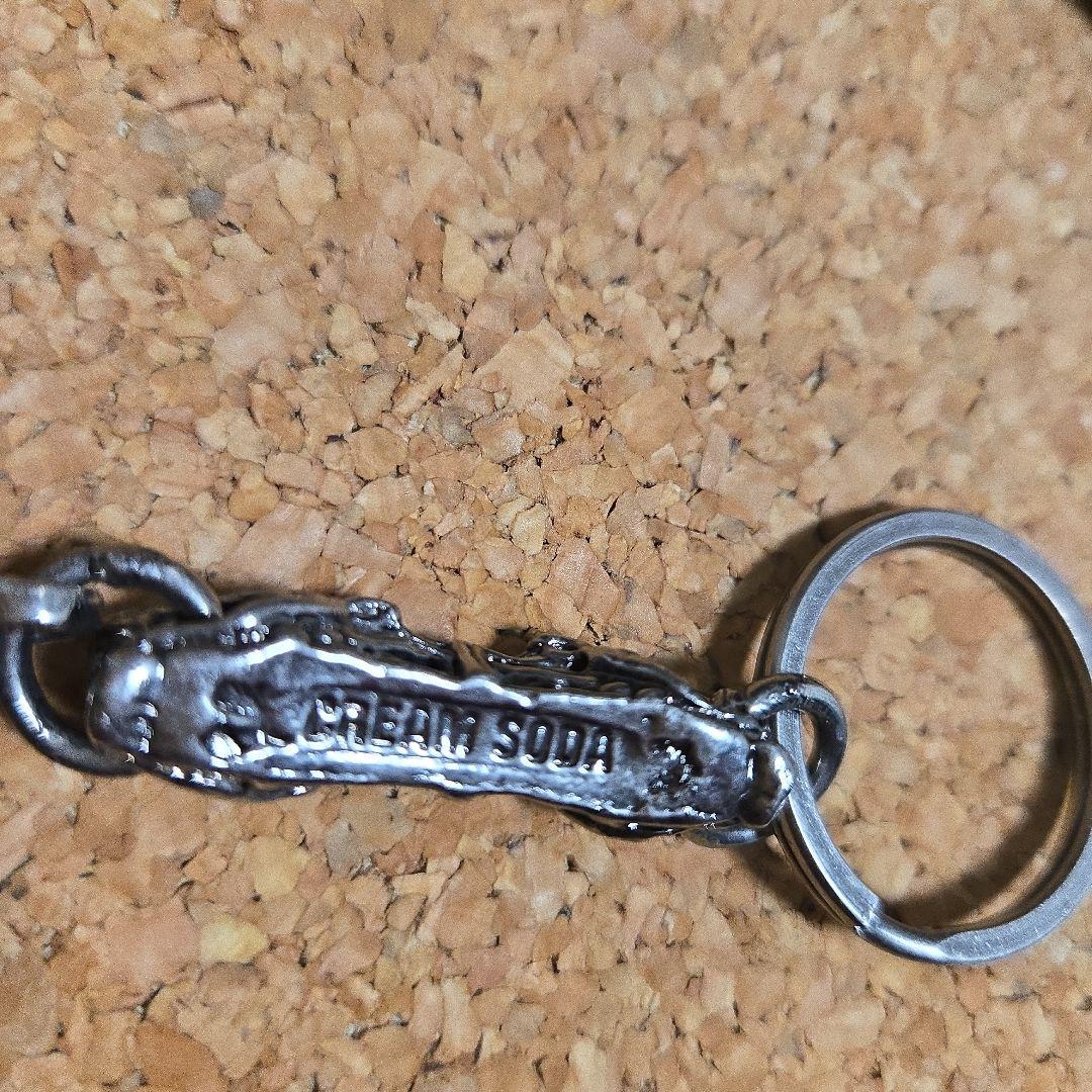 クリームソーダ　チェーンキーホルダー　超美品　展示のみ