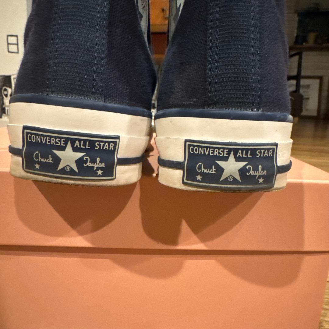 【美品】コンバース アディクト チャックテイラー HI ネイビー 24.5cm