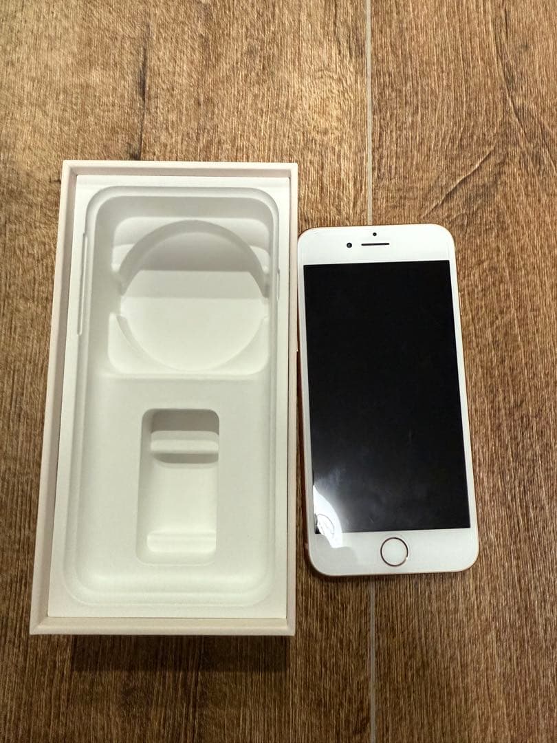 docomo iPhone 8 ローズゴールド64gb本体 箱付き - メルカリ