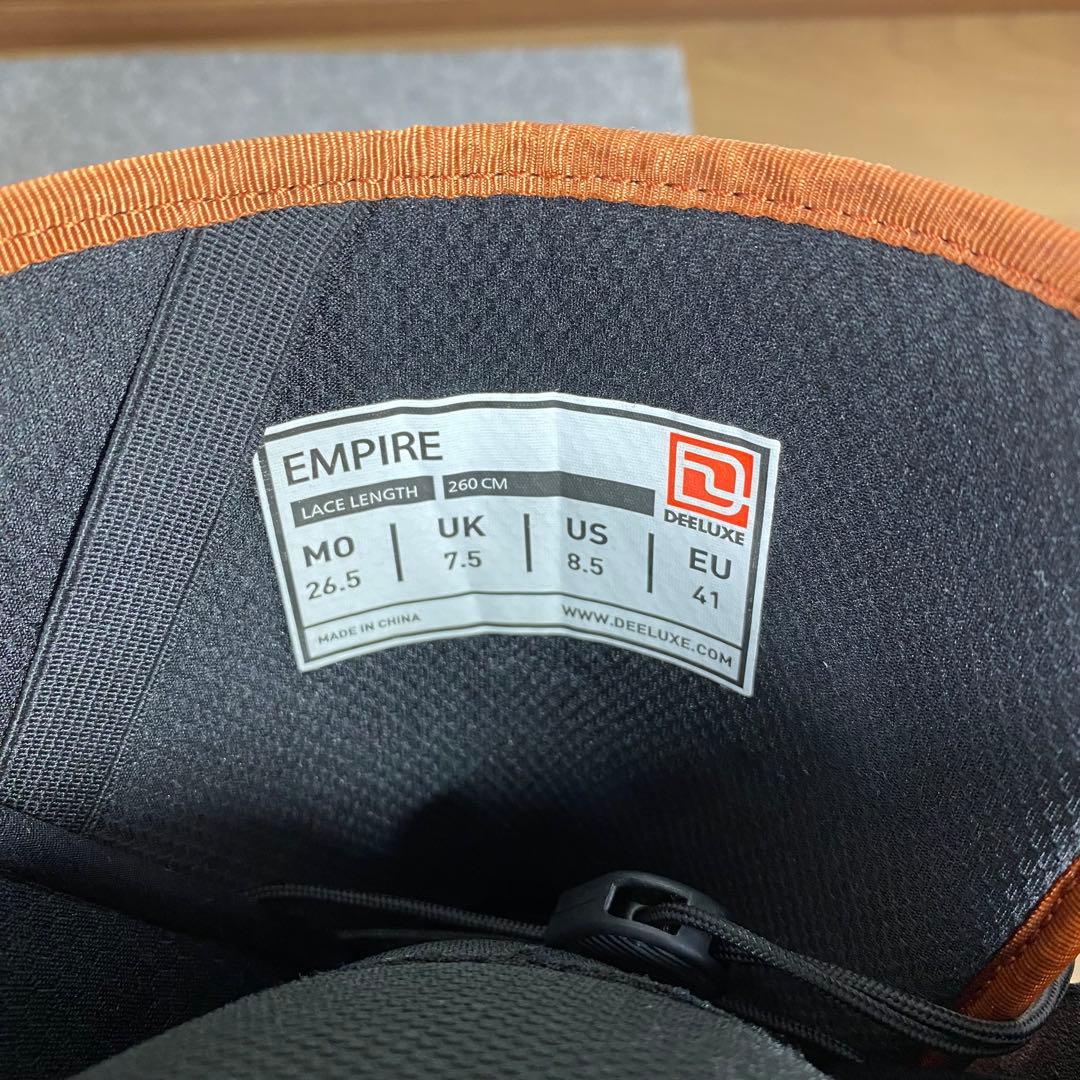 【美品】DEELUXE EMPIRE 26.5cm インソール付き