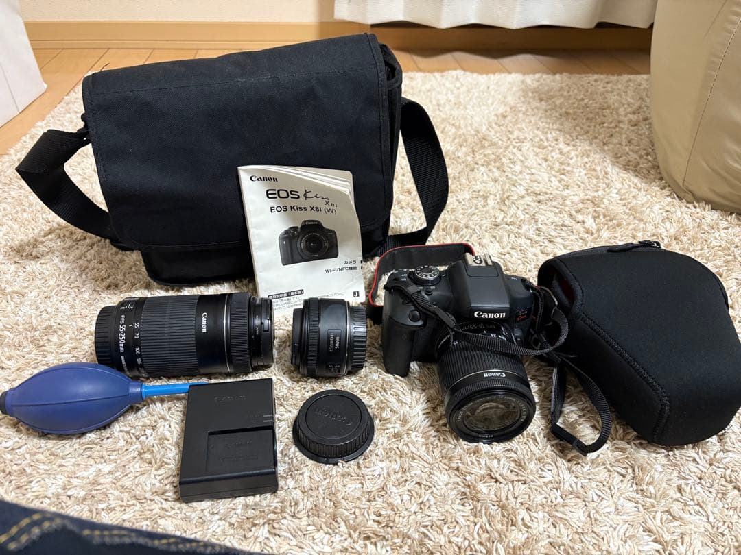 【フルセット】Canon EOSKissX8iデジタル一眼レフカメラ10点セット CANON EOS Kiss X8i ダブルズームキット 価格比較 - 価格.com