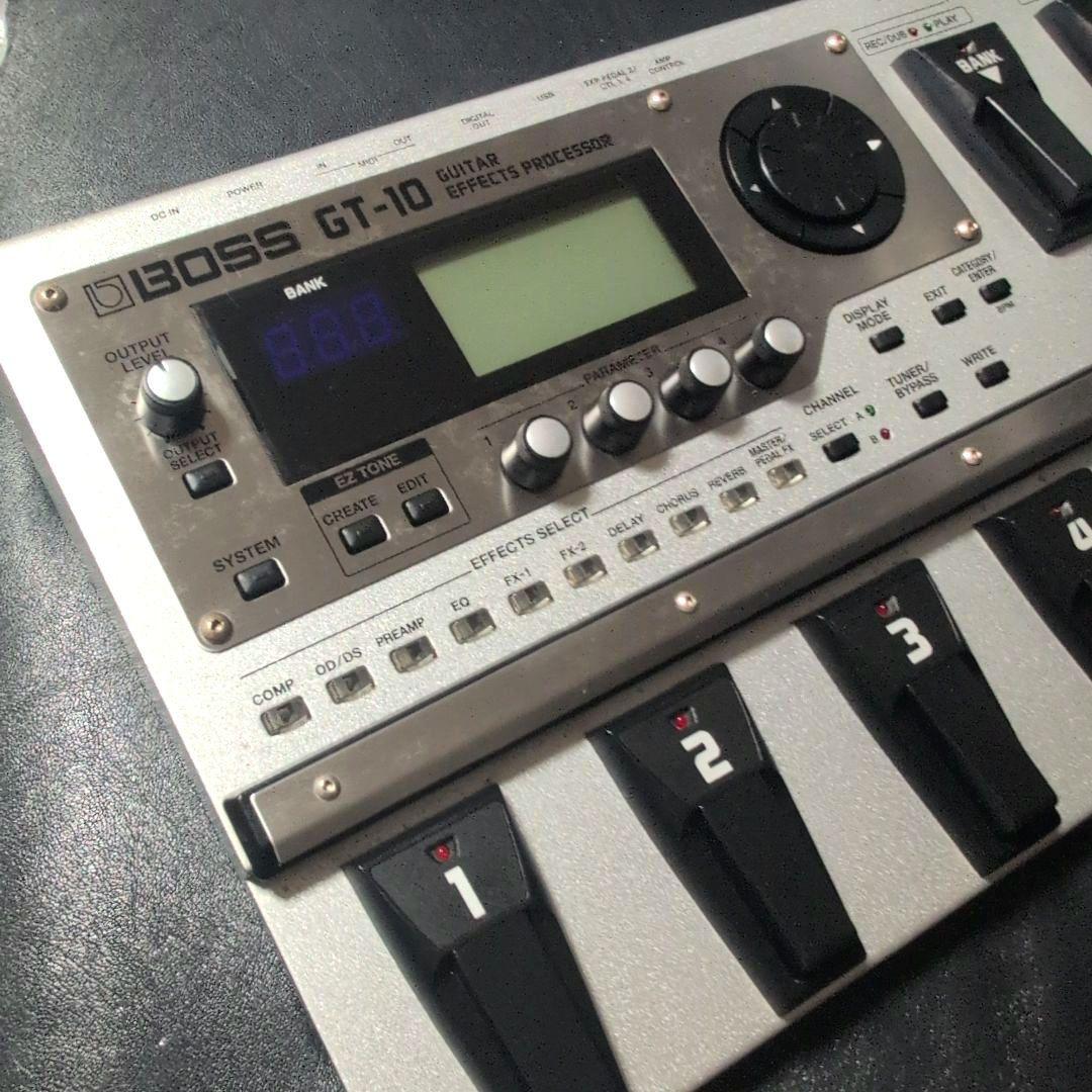 BOSS GT-10　ギターエフェクター　ACアダプター付き　マルチエフェクター