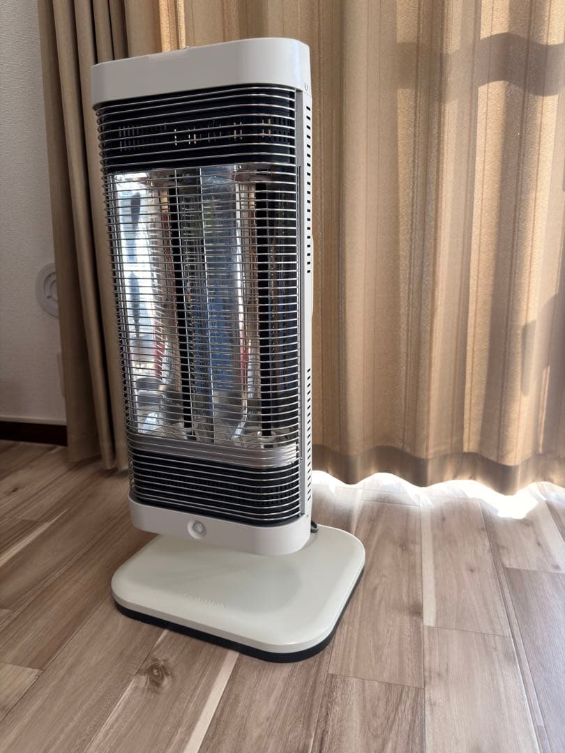 美品【2020年製】CORONA コロナ コアヒート DH-1220R 遠赤外線 電気ストーブ コロナ コアヒート ヒーター DH-1220R(WM) 遠赤外線 電気