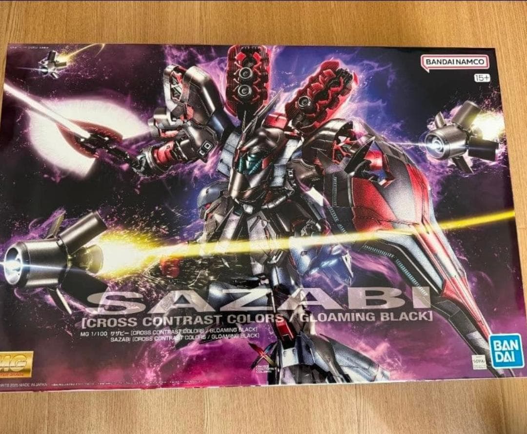 新品 MG 1/100 サザビー MSN-04 SAZABI 中国限定 暮霭黑