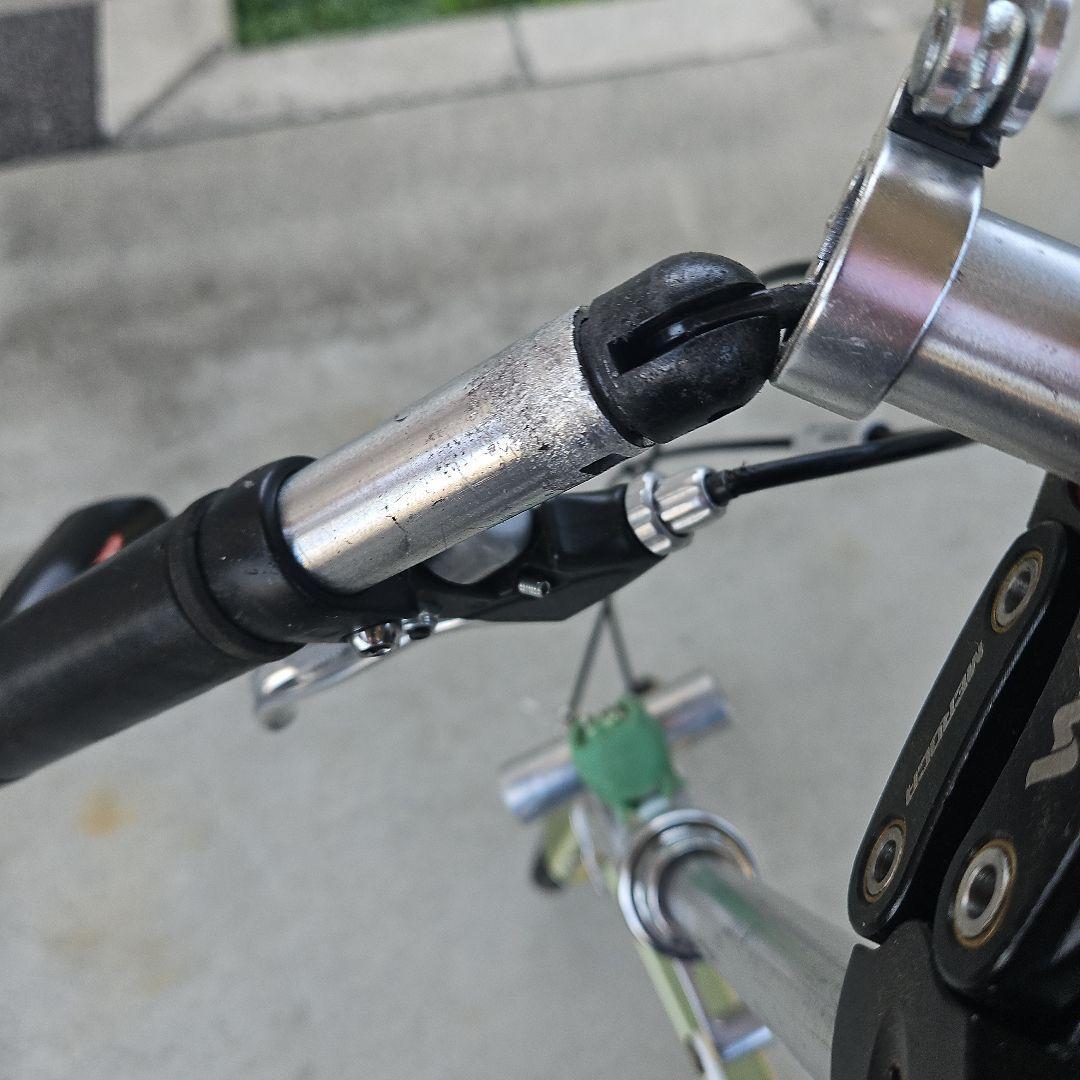 H*T様 激レア！変速機付きCARRY ME 折り畳み自転車 タイヤ ソリッド H