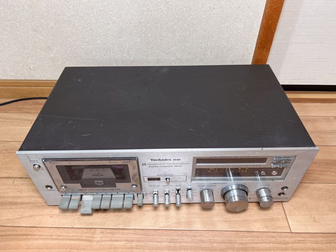 TECHNICS テクニクス ステレオカセットデッキ ​​M46 - メルカリ