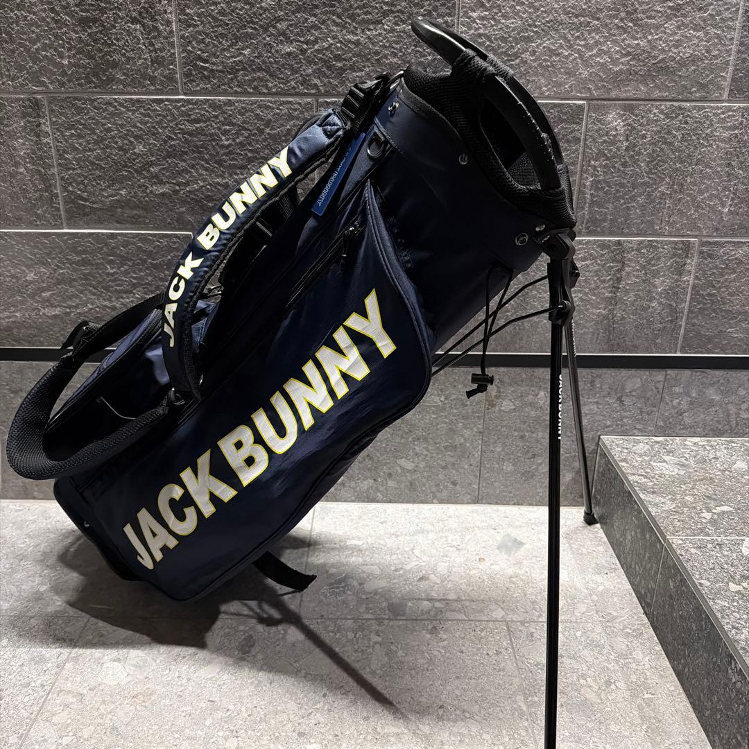 JACK BUNNY ネイビーキャディバッグ - メルカリ