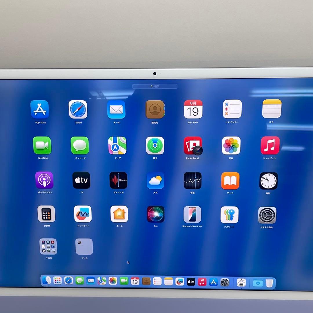 IMAC 2021 4.5K 24インチ Apple M1 8GB SSD256