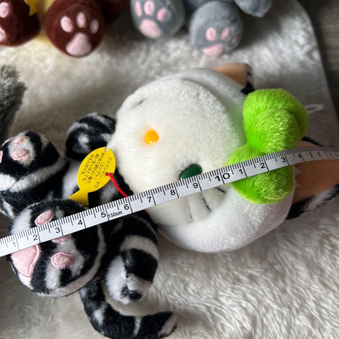 キテイちゃん 世界のネコ コレクション ぬいぐるみ　5点セット