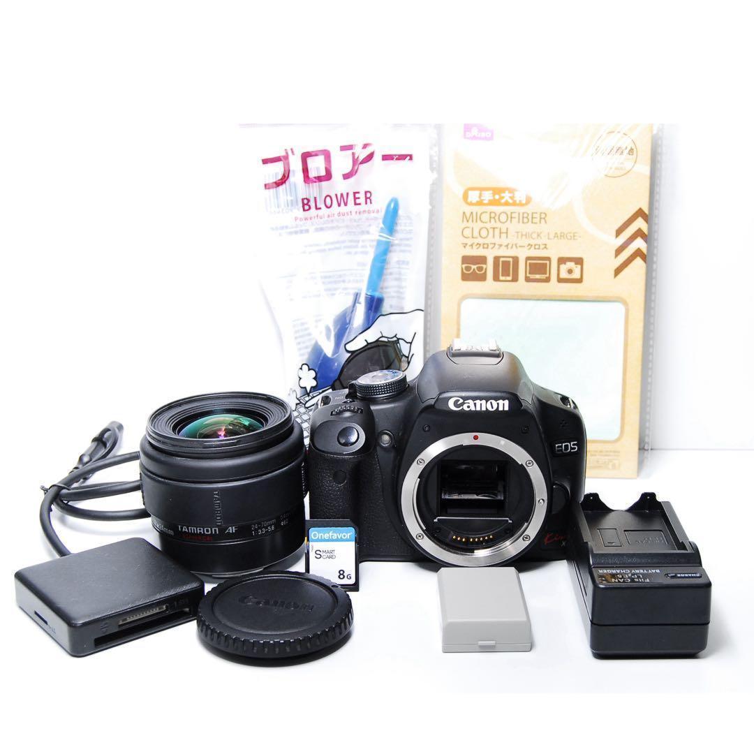☘️コスパ超最強☘️ Canon Kiss X3 一眼レフカメラ おまけ豊富