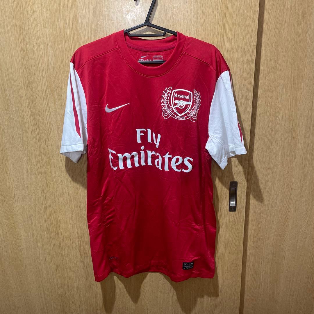 NIKE ナイキ arsenal アーセナル 125周年 ユニフォーム NIKE アーセナル 11/12 125周年 ユニフォーム ホーム 半袖