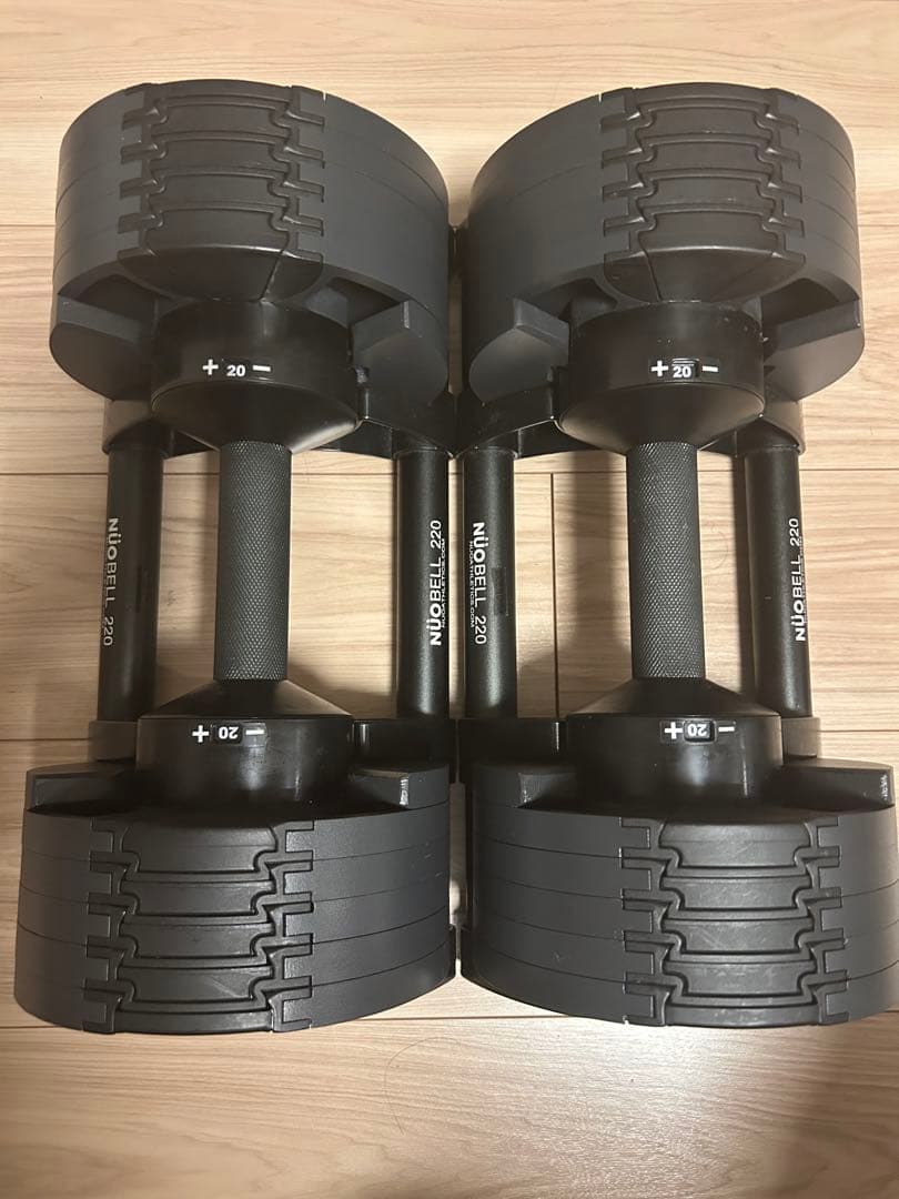 美品 2kg刻み 20kg FLEXBELL NUO 可変式ダンベル 2/2 TOP FILM フレックスベル 2kg刻み 20kg flexbell 可変式ダンベル