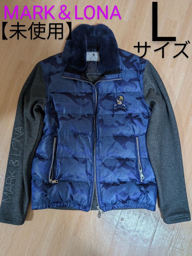 【未使用】MARK & LONA 迷彩柄ダウンジャケット Lサイズ THE NORTH FACE（ザ ノースフェイス） ノースフェイス ノベルティ