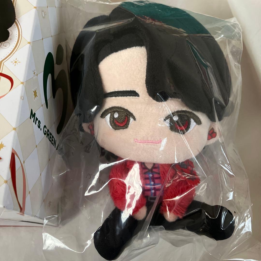 ミセスグリーンアップル　一番くじ　大森元貴　ぬいぐるみ　マスコット　ミセス