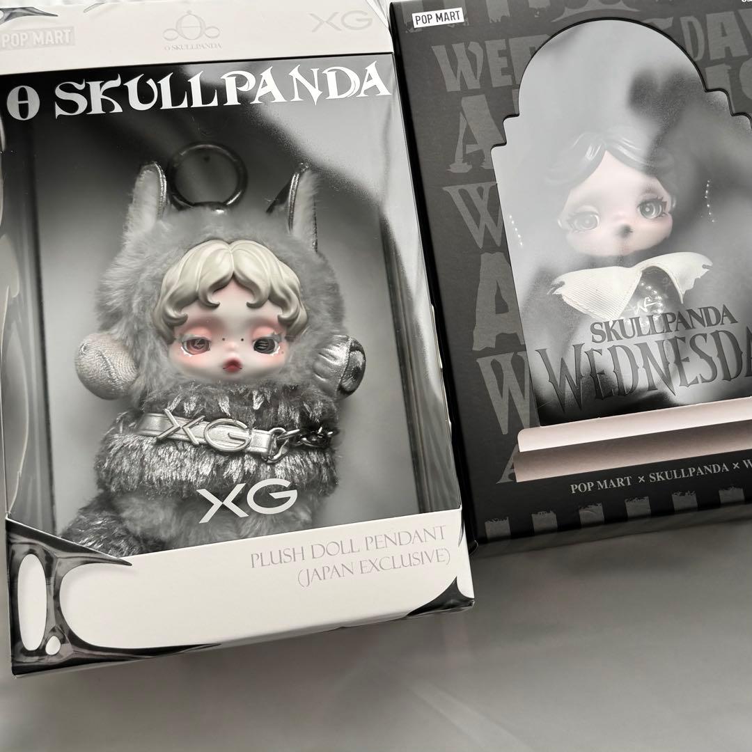 【限定版2点セット】SKULLPANDA WEDNESDAY スカルパンダ XG
