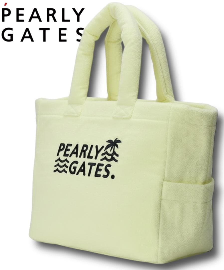 新品 パーリーゲイツ パイル ロッカーバッグ ロゴ刺繍 大容量 定価