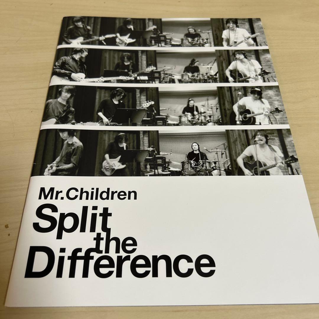 Mr.Children Split the Difference パンフレット - メルカリ