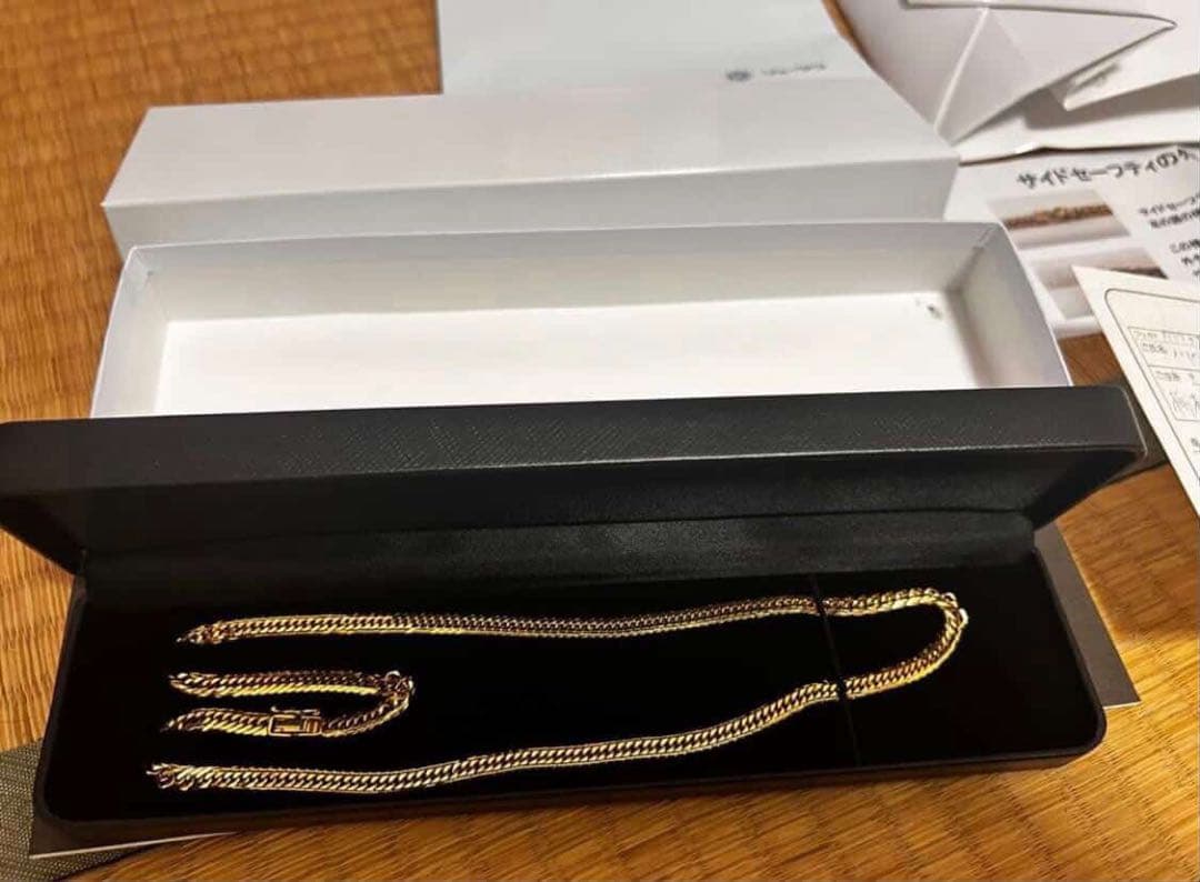 喜平 12面トリプル　50センチ　30g 喜平 ネックレス K18 トリプル 12面 30g 50cm 造幣局検定マーク(ホール