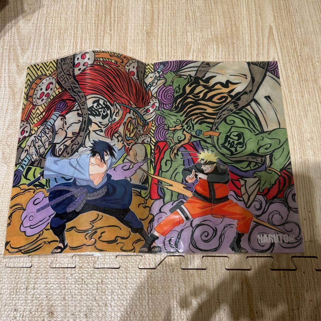 NARUTO展 クリアポスター ナルト サスケ - メルカリ
