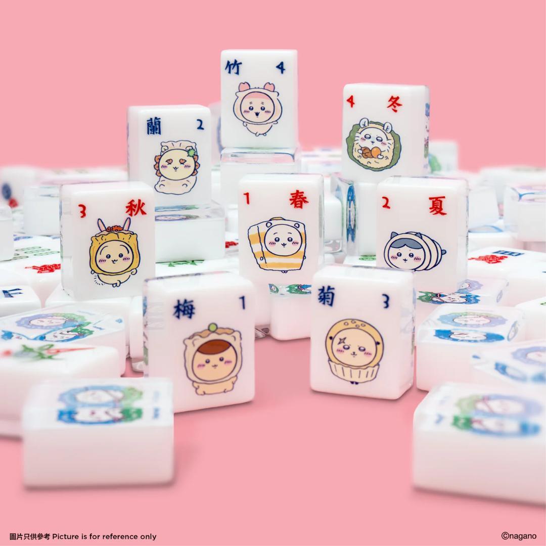 会場完売品】 ちいかわ 香港 ちいかわ飲茶 麻雀 麻雀マット セット