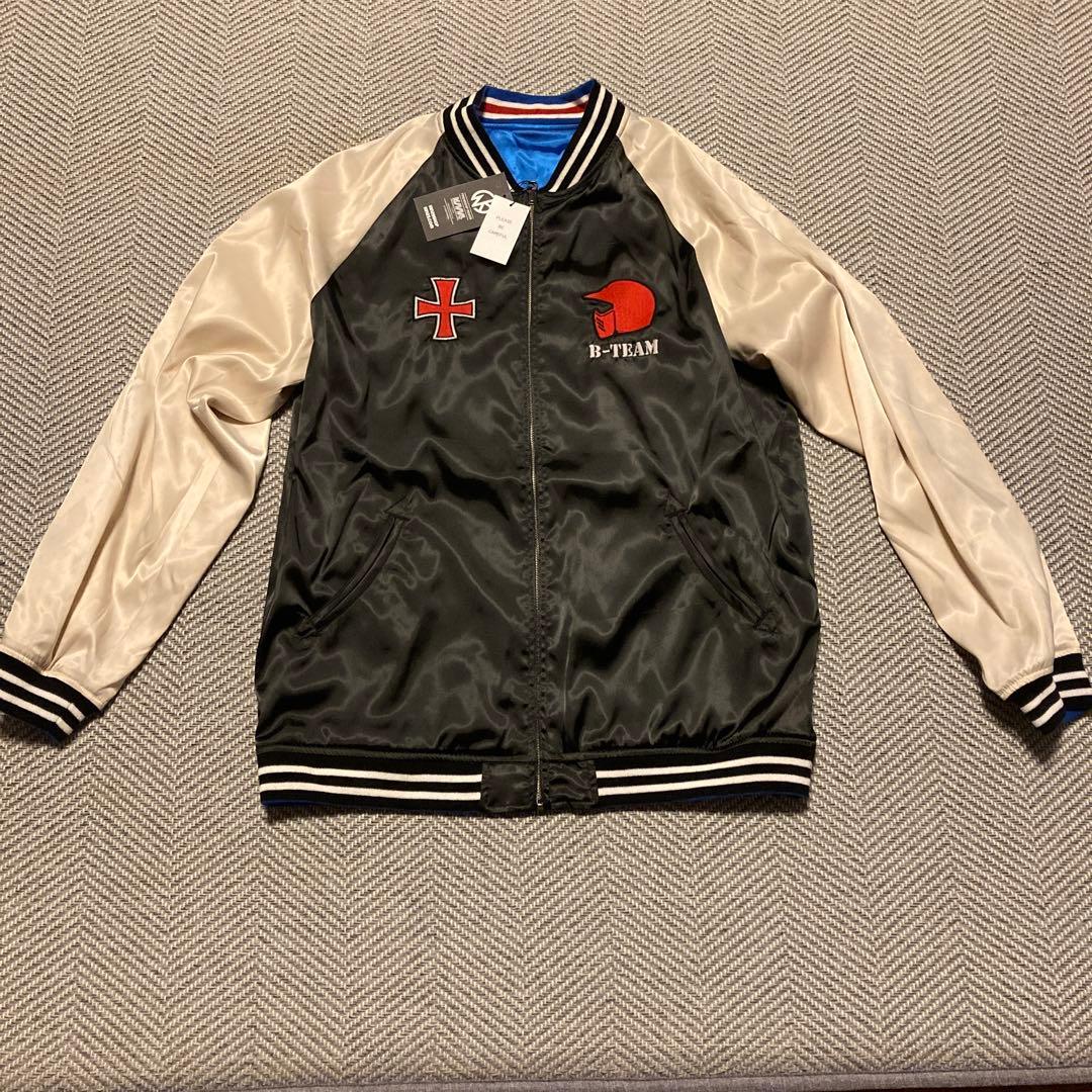 キン肉マン ビッグボディ x レオパルドン スカジャン XL リバーシブル