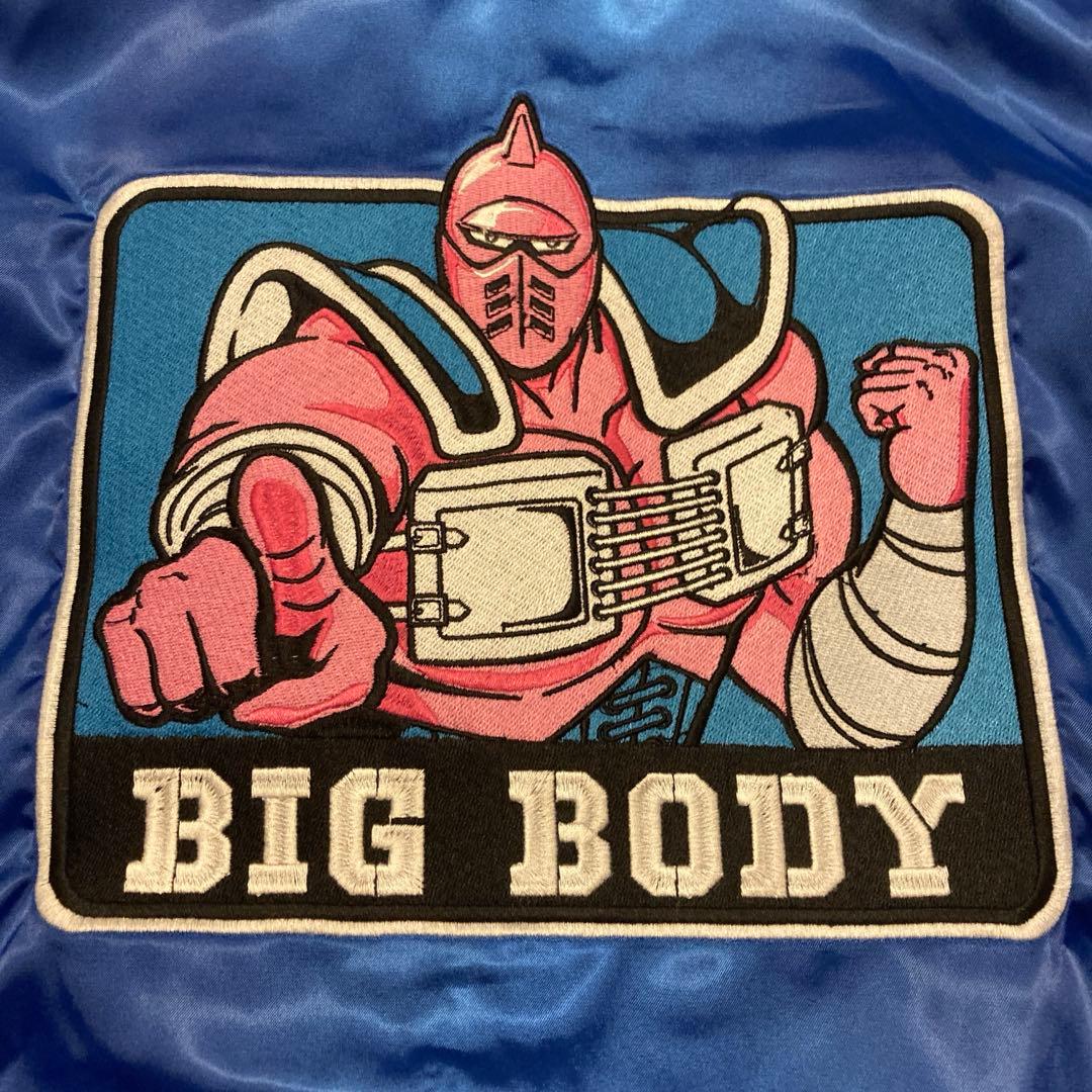 キン肉マン ビッグボディ x レオパルドン スカジャン XL リバーシブル