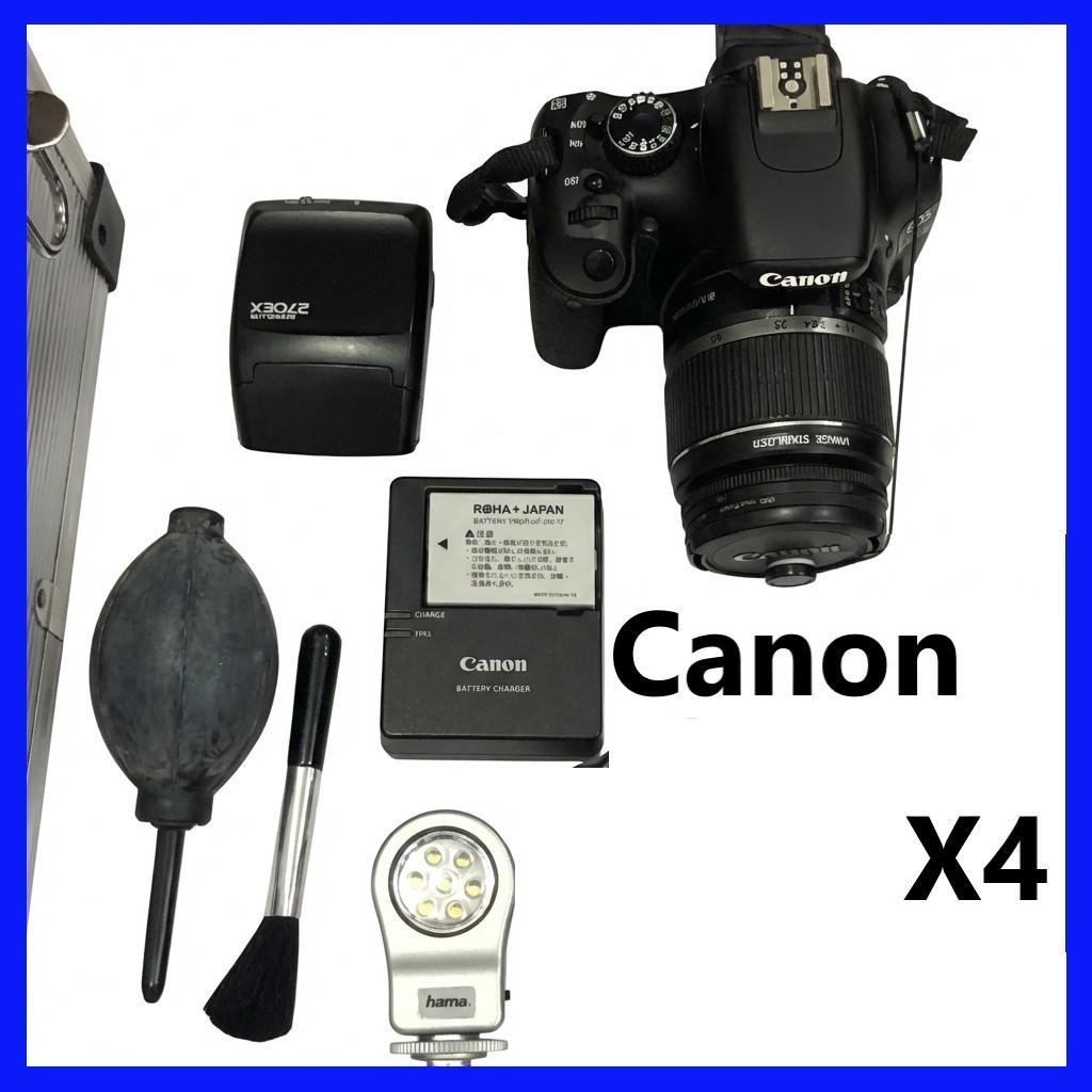豪華14点セット✨ Canon X4 レンズ セット 一眼レフ カメラ デジカメ