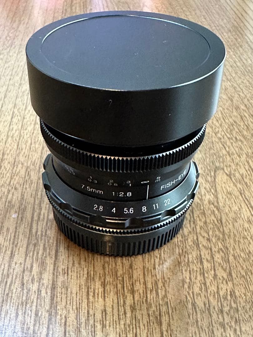 Pergear 7.5mm F2.8 カメラ交換レンズ 超広角 魚眼レンズ