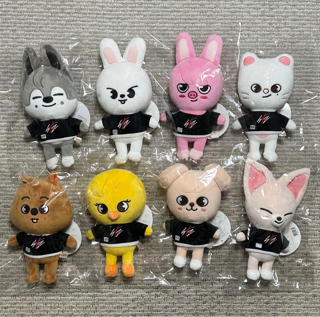 SKZOOマグネットキーリング8体コンプリート10cmぬいぐるみスキズ
