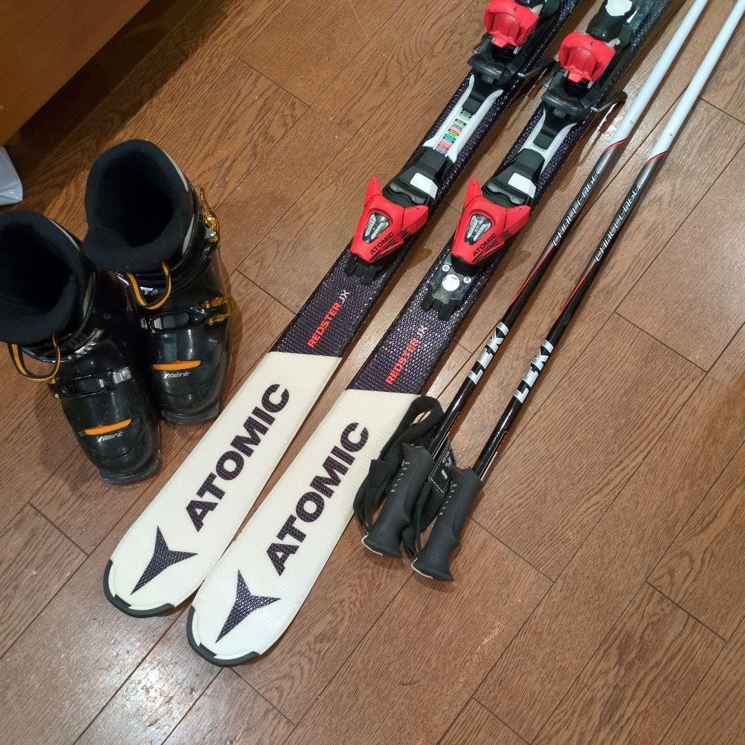 ATOMIC REDSTER 120cmジュニア スキーセット ブーツ付き ATOMIC（アトミック） スキー ブーツ キッズ ジュニア アトミック