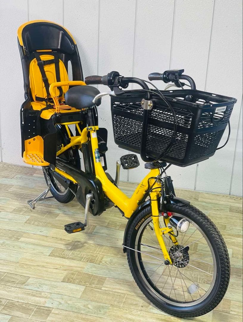 ★2997ブリヂストン8.7アンペア 20インチ子供乗せ電動アシスト自転車 bikke MOB dd （ビッケモブdd） ブリヂストン(BRIDGESTONE) 子供乗せ