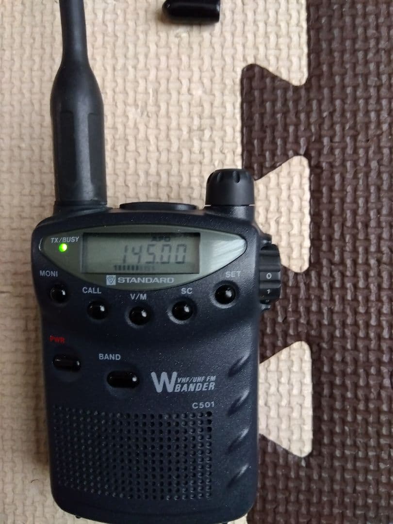 イヤホンマイク・スピーカー付きスタンダード C501受信改造済（現状