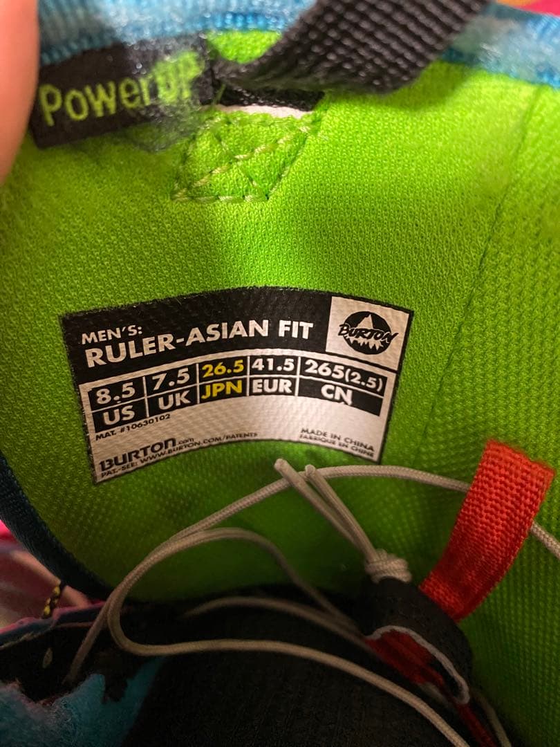 スノーボード BURTON RULER-ASIAN FIT men's 26.5cm