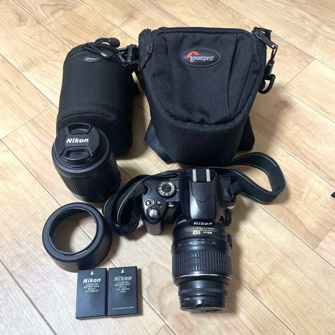 【美品】Nikon デジタル一眼レフ D60 レンズ付き Amazon | Nikon デジタルカメラ D60 レンズキット D60LK | デジタル