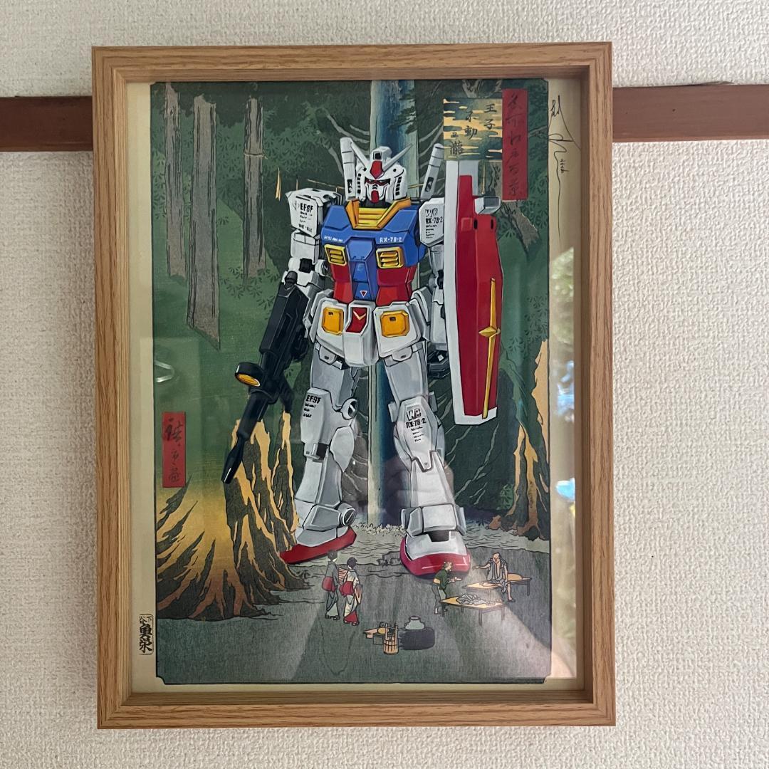 RX-78-2 ガンダム浮世絵 RX-78-2 ガンダム浮世絵 - メルカリ