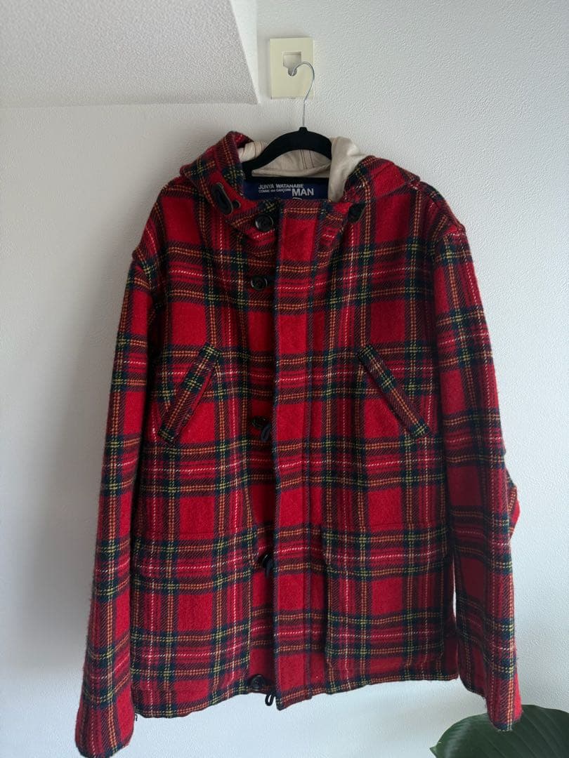ジュンヤワタナベ マン タータンチェック ジャケット Lサイズ 希少 美
