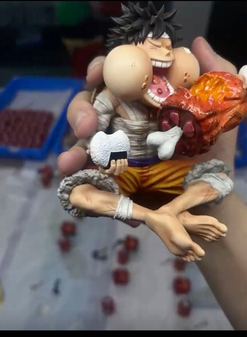 ONE PIECE ワンピース ルフィ【食事】 フィギュア ガレージキット