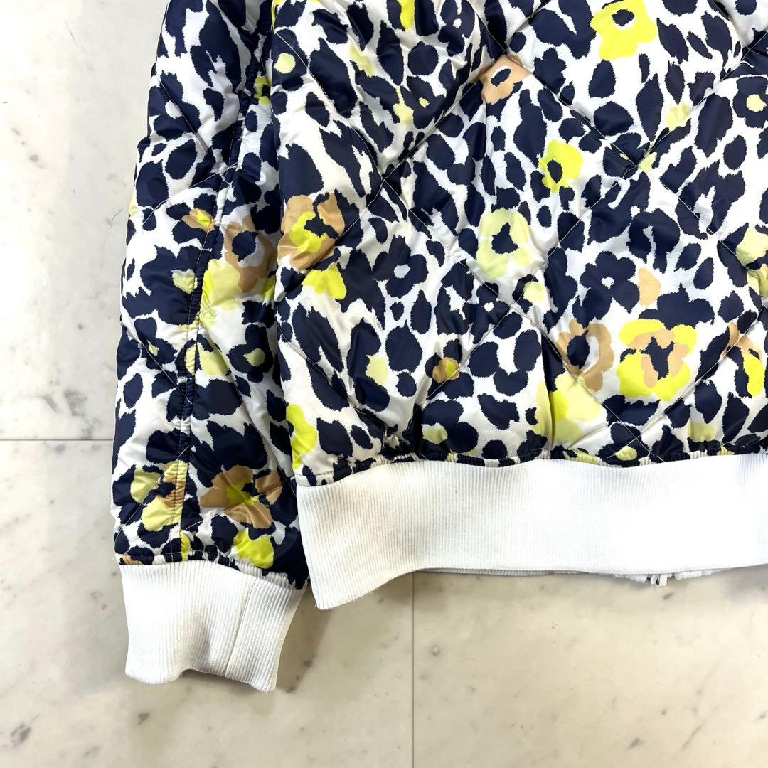 極美品♪キャロウェイ 2way リバーシブル MA-1 花柄ダウンジャケット L