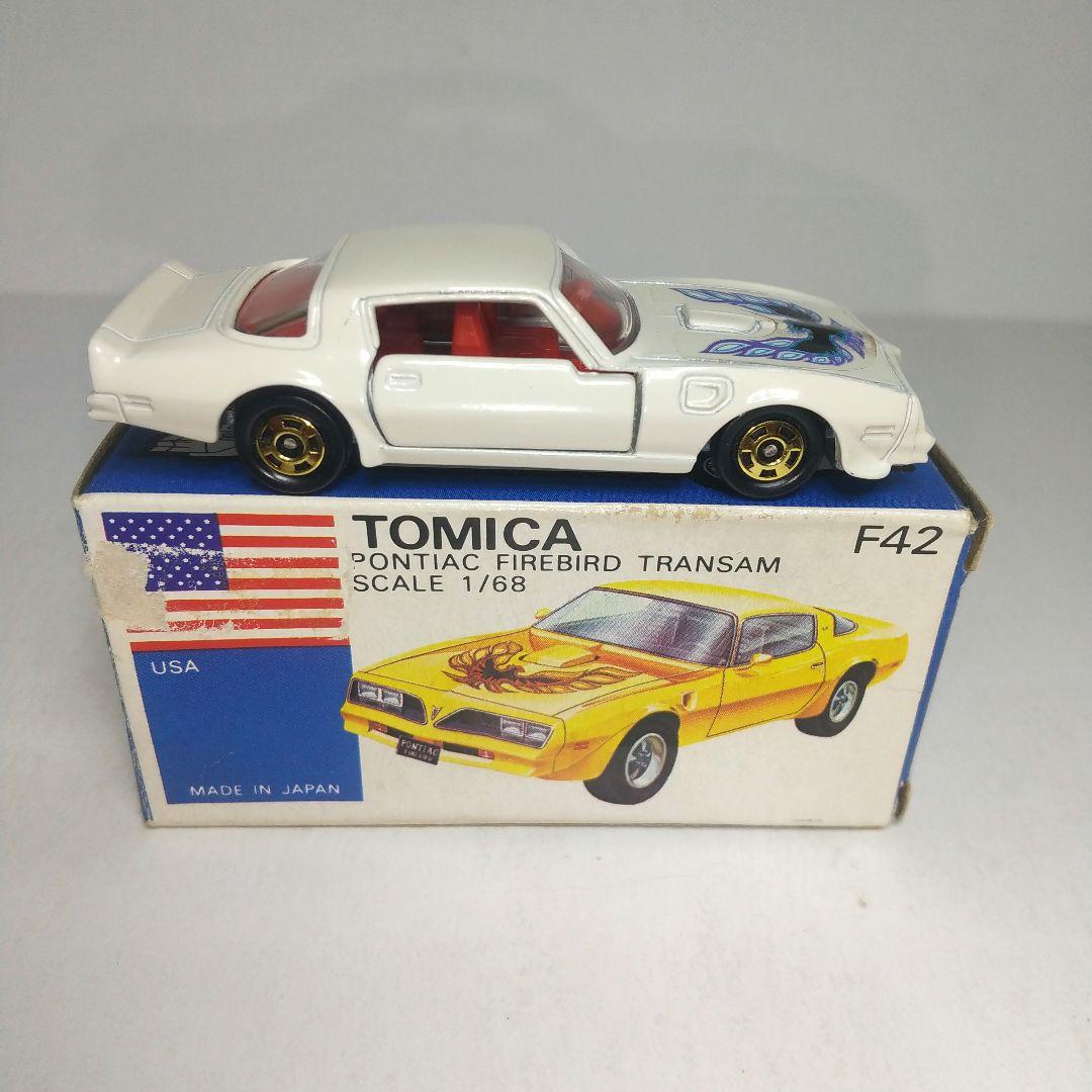 3313)トミカ 青箱 日本製 ポンティアック ファイアーバード トランザム